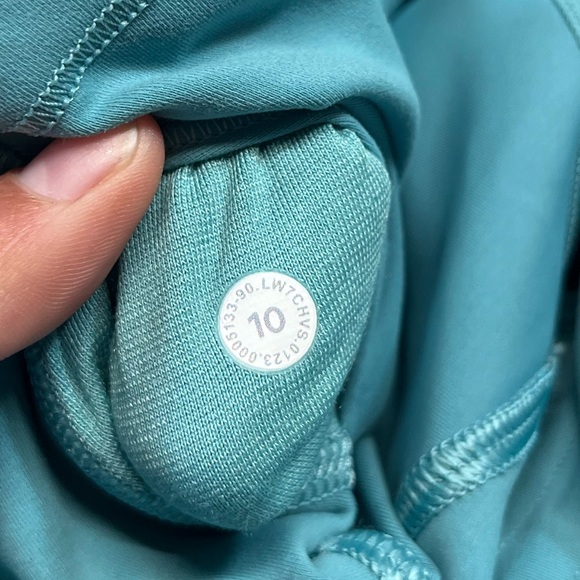 Lululemon Wunder Train Shorts 4” Women’s Size 10 Tidel Teal - Picture 6 of 7